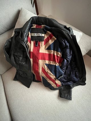 Blazer mujer cuero Superdry L