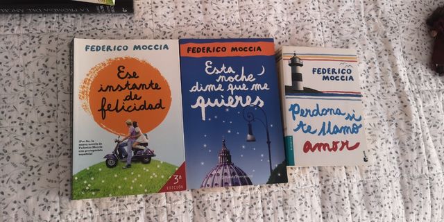 3 novelas de Federico Moccia