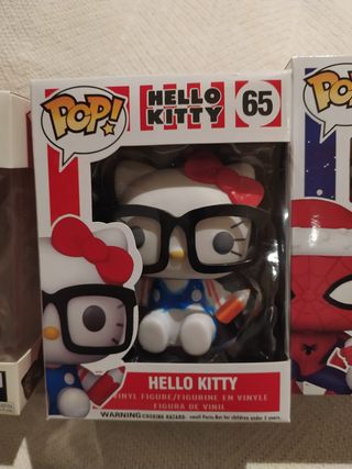 Pop spiderman demogorgon hello kitty no funkos