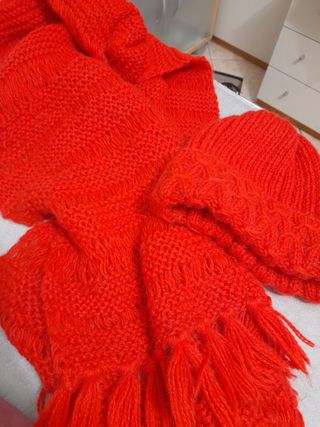 Sciarpa e cappello angora