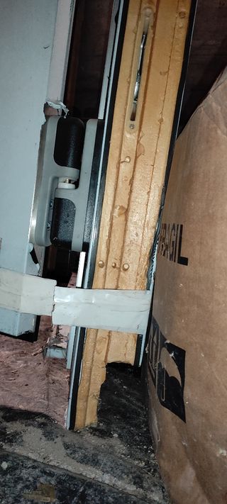 Puerta+marco panel cámara  de congelado