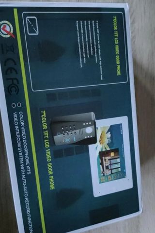 Timbre cámara telefonillo nuevo