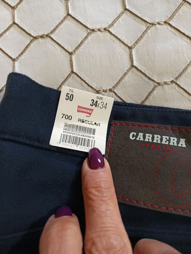 Pantaloni uomo Carrera velluto