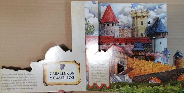 Libro caballeros y castillos