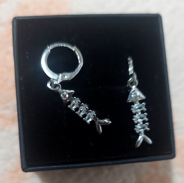 Pendientes aros pescaito