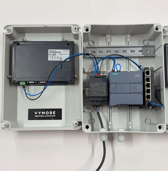 Entrenador PLC Siemens HMI weintek