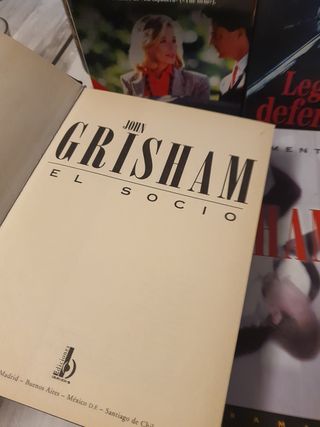 Lote colección 5 libros John Grisham