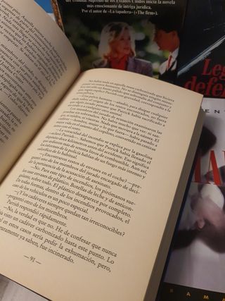 Lote colección 5 libros John Grisham