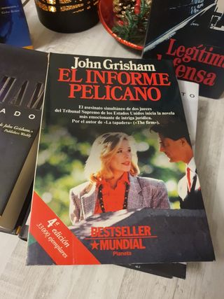Lote colección 5 libros John Grisham