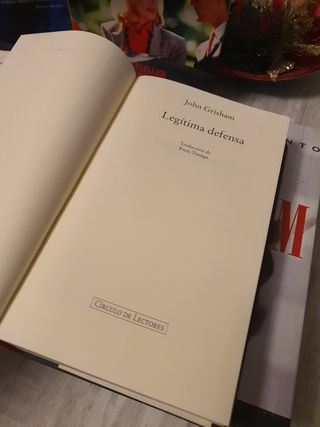 Lote colección 5 libros John Grisham