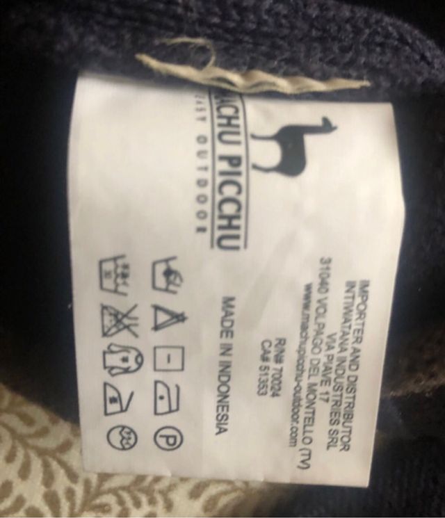 Maglione Machu Picchu