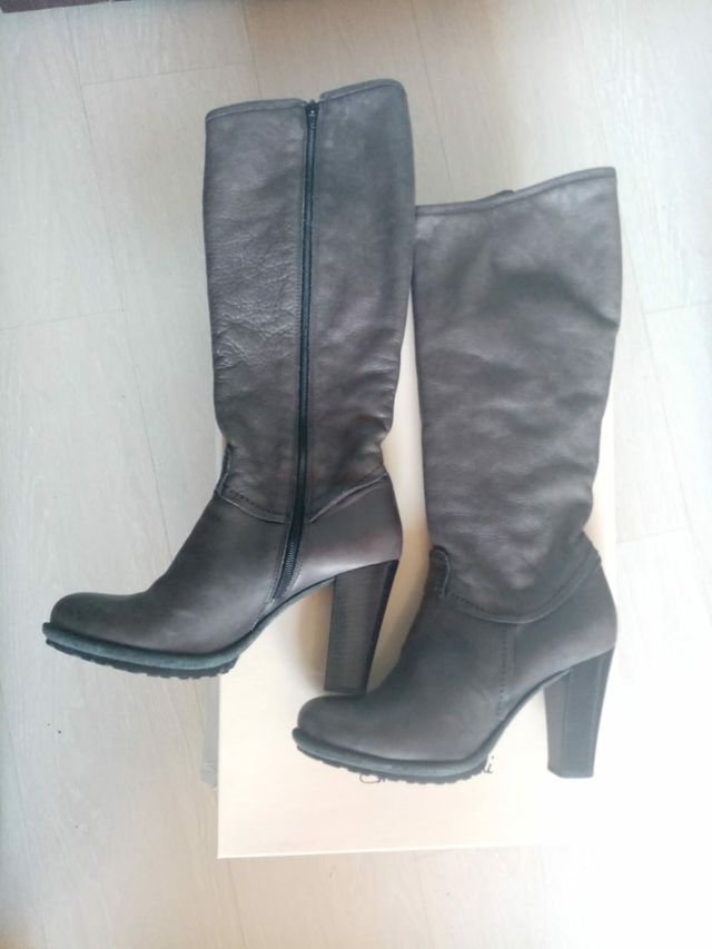 Stivale vera pelle donna