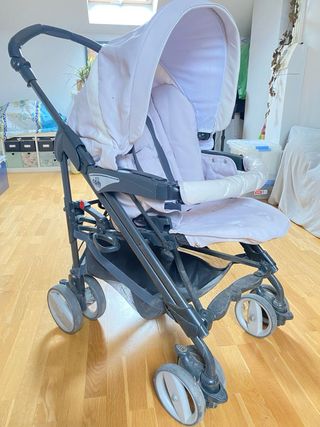 Trío carrito bebé 3 en 1: silla, capazo y grupo 0 