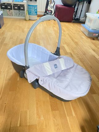 Trío carrito bebé 3 en 1: silla, capazo y grupo 0 