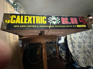 Scalextric RC 80 original completo enix