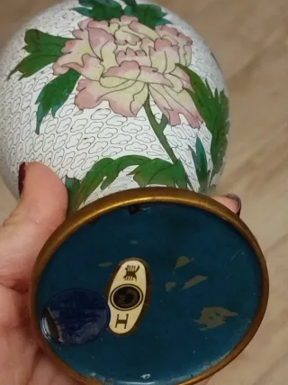 Vaso cinese smaltato
