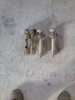 grifos y pedal para pescaderia