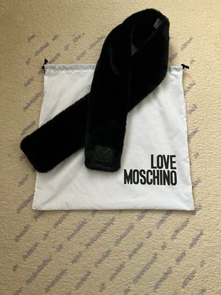Collo pelliccia sintetico Moschino