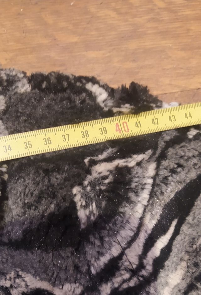 Giubbotto in ecopelliccia vintage