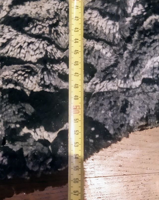 Giubbotto in ecopelliccia vintage