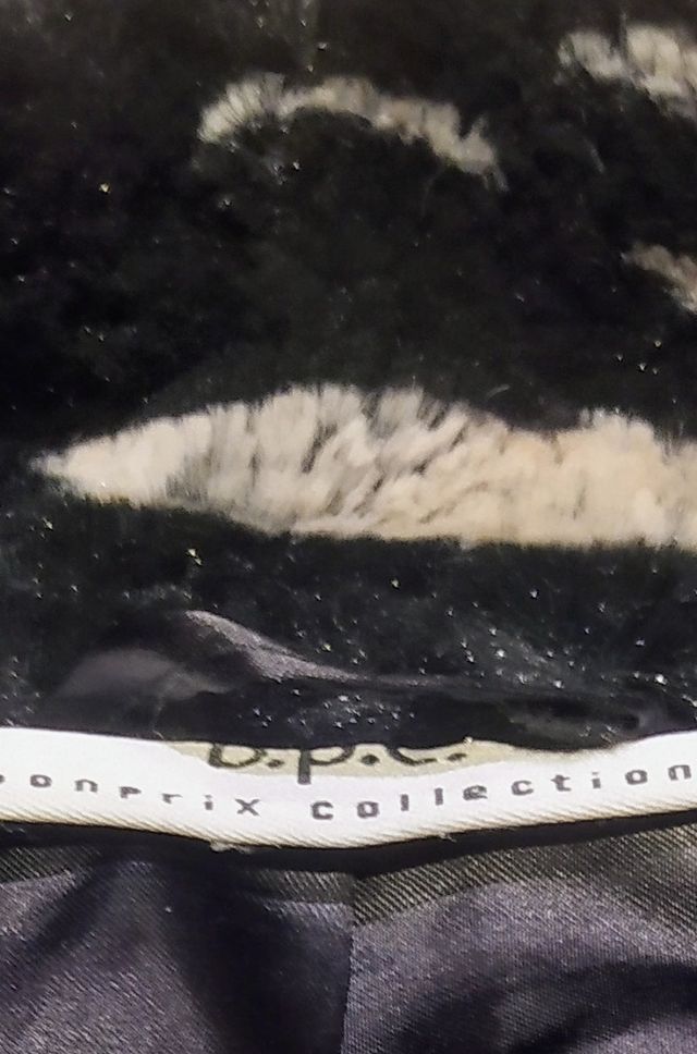 Giubbotto in ecopelliccia vintage