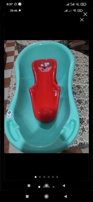 Bañera bebé recién nacido 