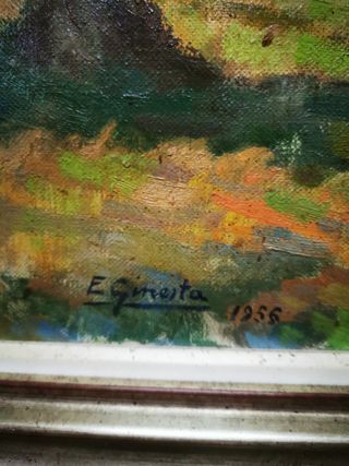 Cuadro. Óleo. Enric Ginesta