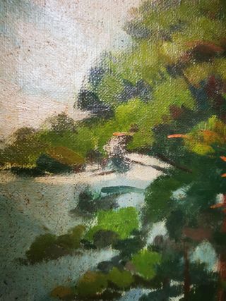 Cuadro. Óleo. Enric Ginesta