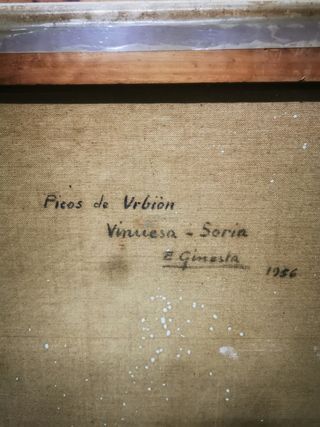 Cuadro. Óleo. Enric Ginesta