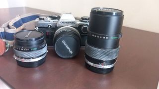 Cámara reflex OLYMPUS OM10