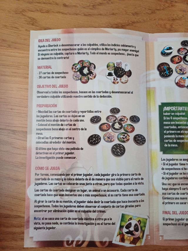 Sherlock expresa juego de mesa