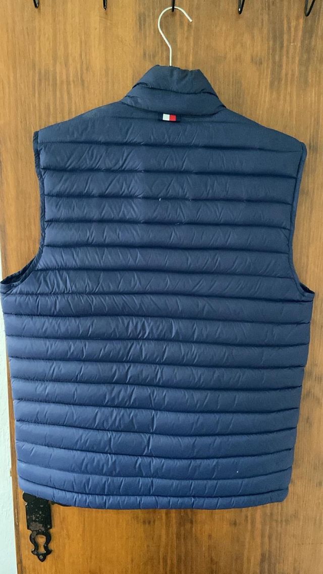 Chaqueton sin mangas azul Tommy Hilfiger talla S