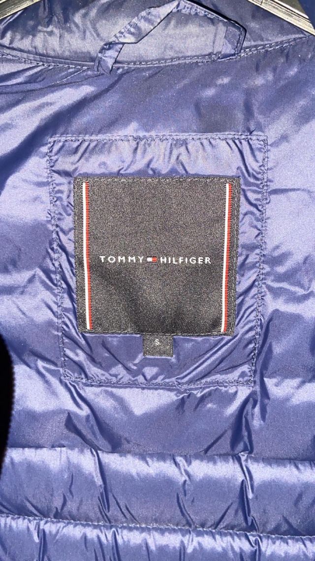 Chaqueton sin mangas azul Tommy Hilfiger talla S