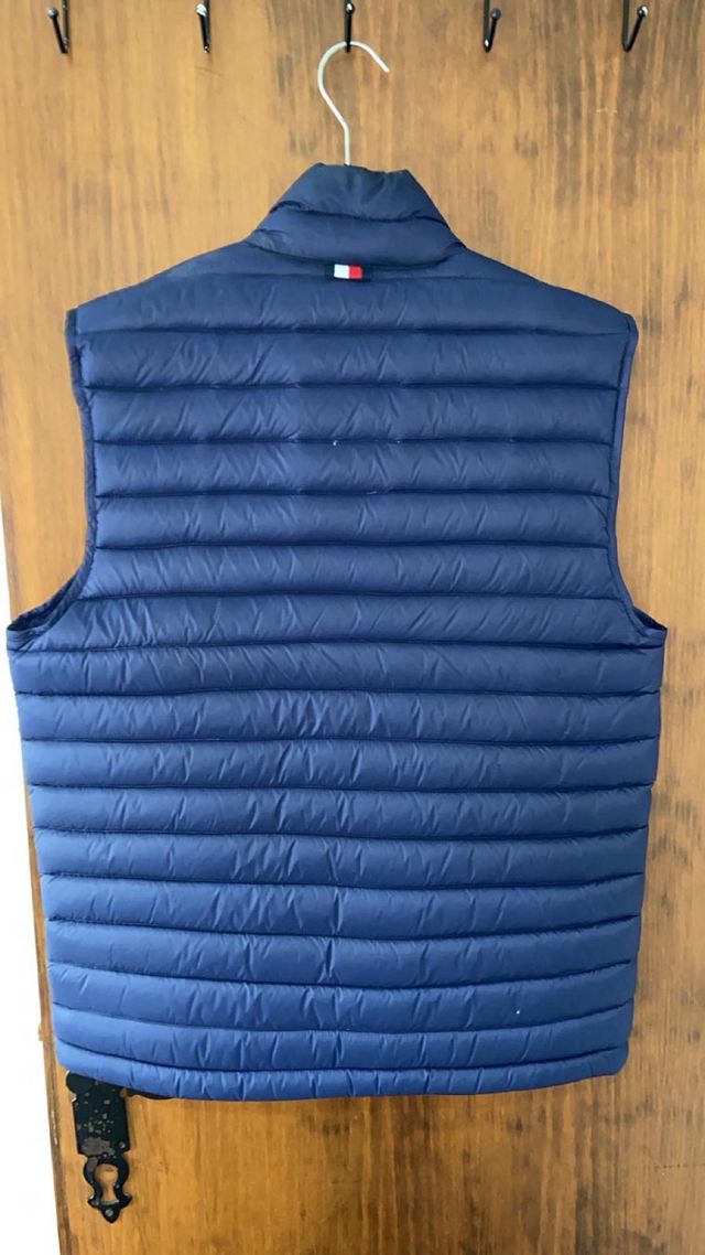Chaqueton sin mangas azul Tommy Hilfiger talla S