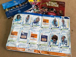 11 Cadernetas Football Panini