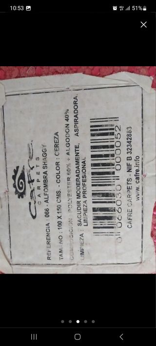 Alfombra hecha a  medida