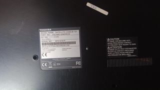 Ordenador portatil Toshiba