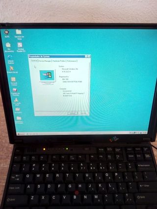 IBM thinkpad 380x +JUEGOS