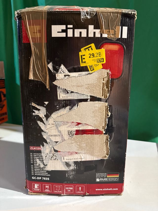 Einhell GC-DP 7835 Bomba de agua sucia