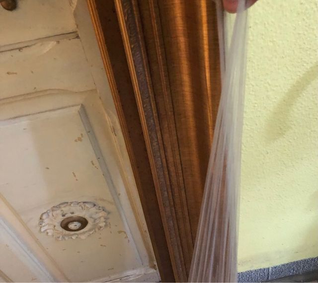 Marcos dorados sin usar