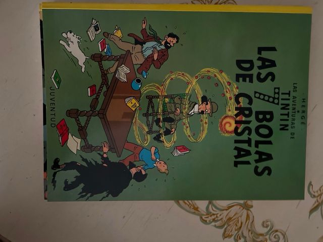 5 libros tintin