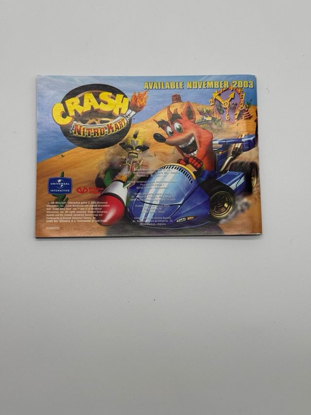 Manuale Spyro Game Boy