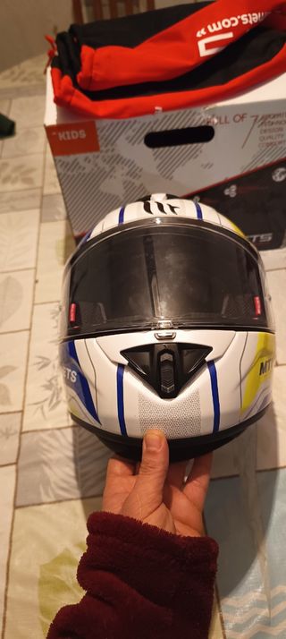 Casco moto infantil mt helmets