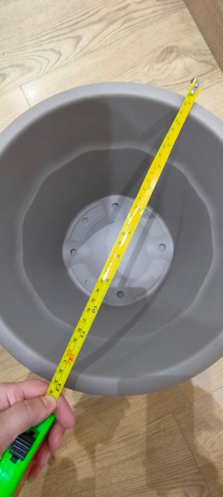 Macetero grande con plato