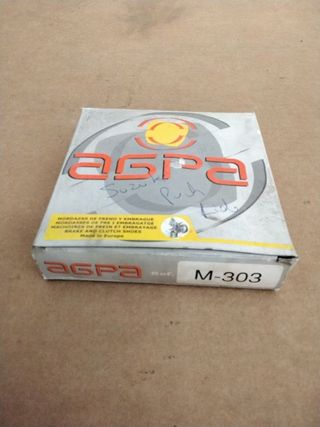 M-303 Juego zapatas de freno Puch Lido