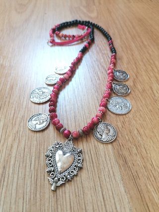 Nuova collana "Jacqueline" in pietra naturale