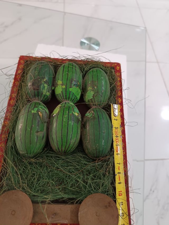 VECCHIO SET DI COCOMERI GIOCATTOLO