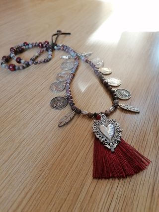 Nuova collana "Leaf" in pietra vera