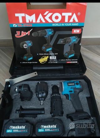 Kit Makota 3 in 1 trapano avvitatore