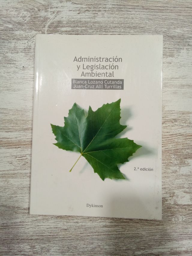 Administración Y Legislación Ambiental